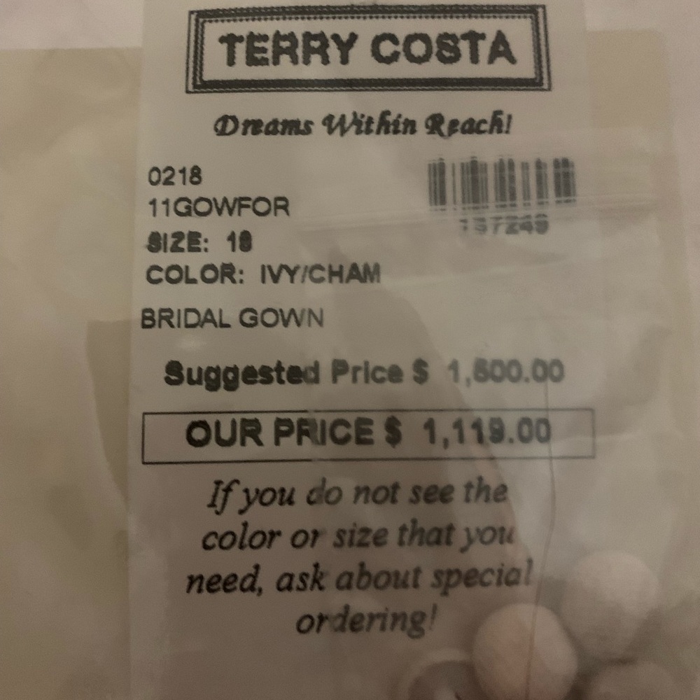 Wedding gown